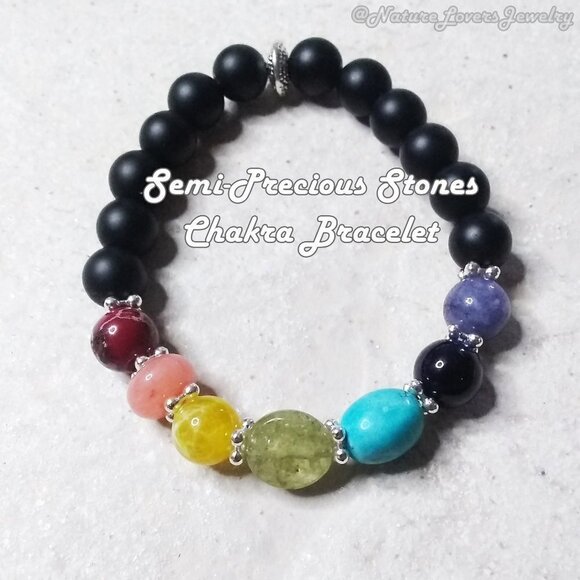 Custom Orders for Chakra Bracelets - Your Length + Style + Closures + Colors! - Picture 5 of 16